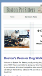Mobile Screenshot of bostonpetsitters.com